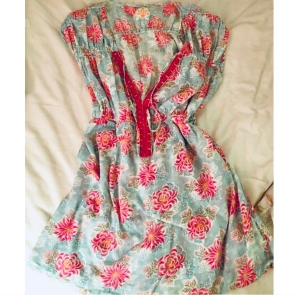 Free People Floral Tunic M